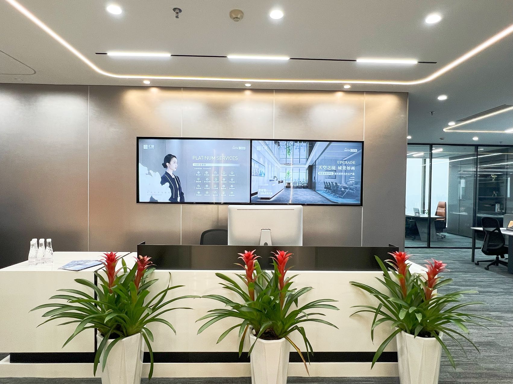 HFC汇信财富中心 锦江区 550.00㎡ 精装 甲级 电梯口,多面采光,其他
