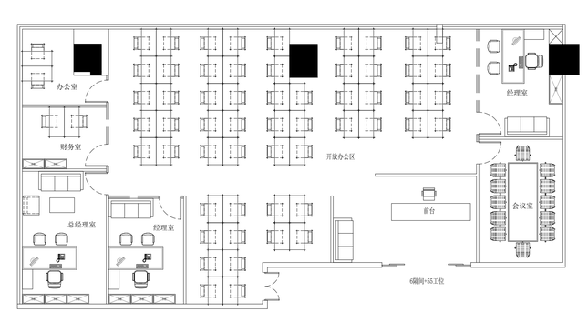 峰汇中心 高新南区 465.00㎡ 精装 乙级 电梯口