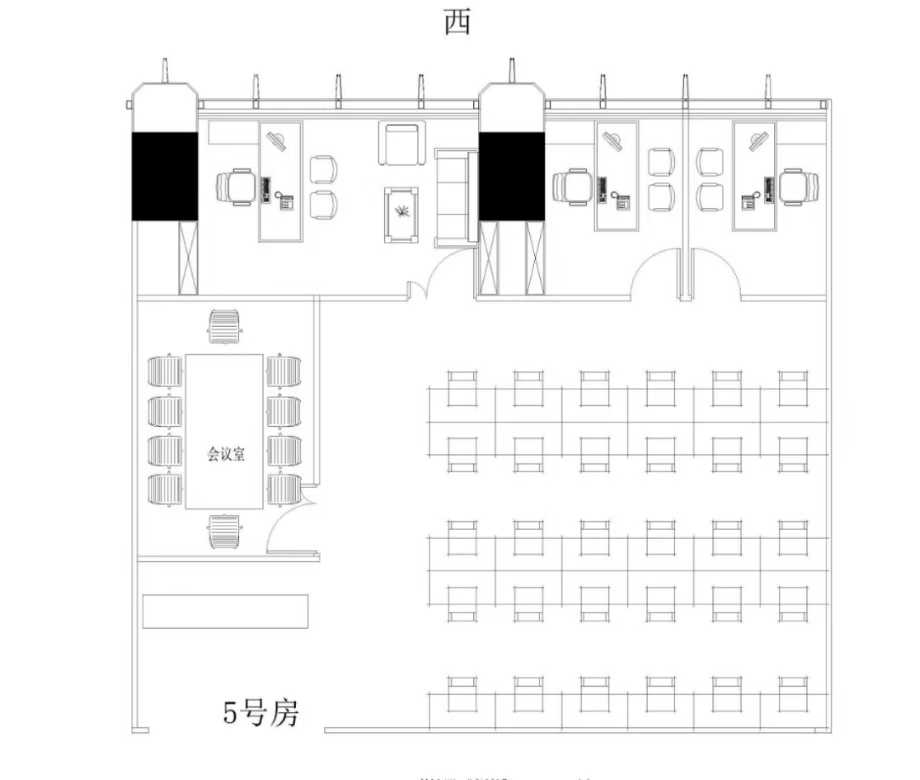 东方希望天祥广场 高新南区 289.00㎡ 精装 甲级 电梯口 含物业