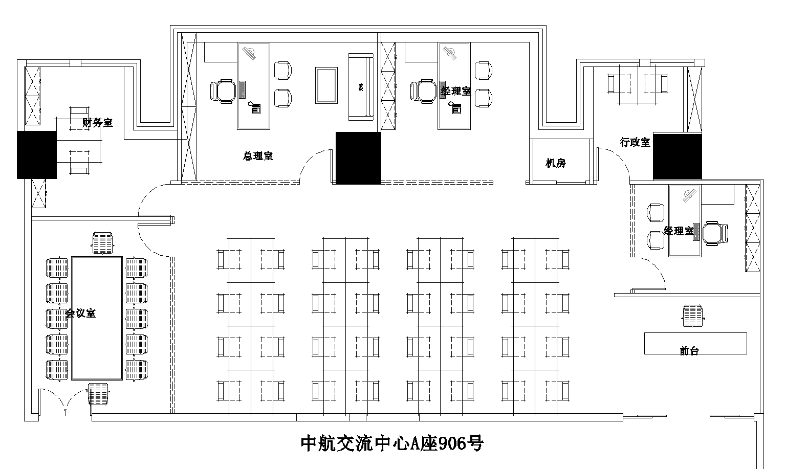 中航交流中心 高新南区 320.00㎡ 精装 甲级 多面采光 含物业