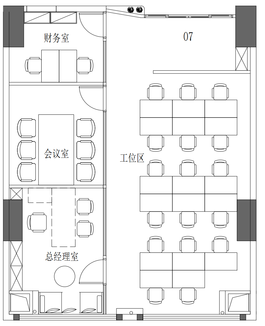 霆彪中环广场 成华区 178.00㎡ 精装 乙级 其他