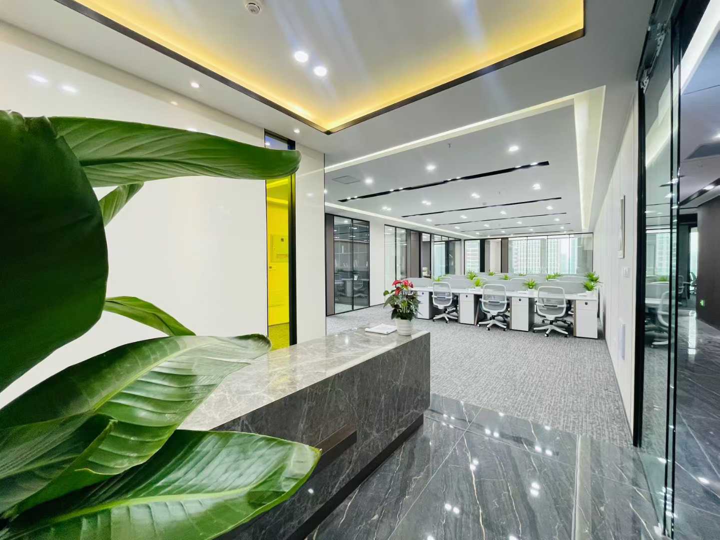 柚呈科创中心 高新南区 413.00㎡ 精装 甲级 多面采光,转角户型