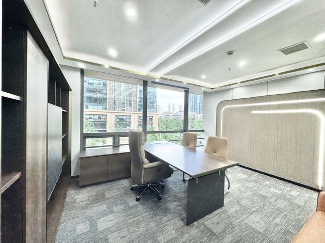 蜀都中心一期 高新南区 270㎡ 精装 甲级 无加时费,多面采光 含物业