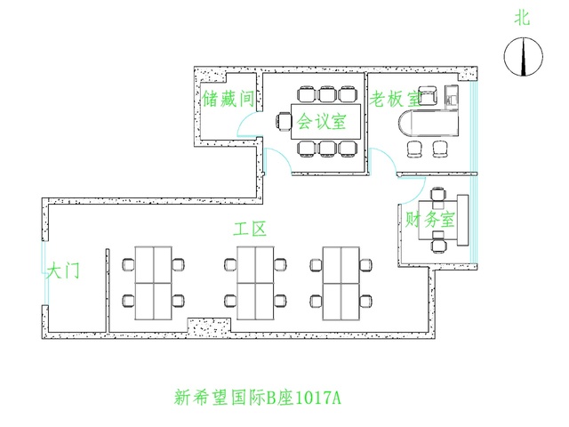 新希望国际 高新南区 145㎡ 精装 乙级 无加时费 含物业